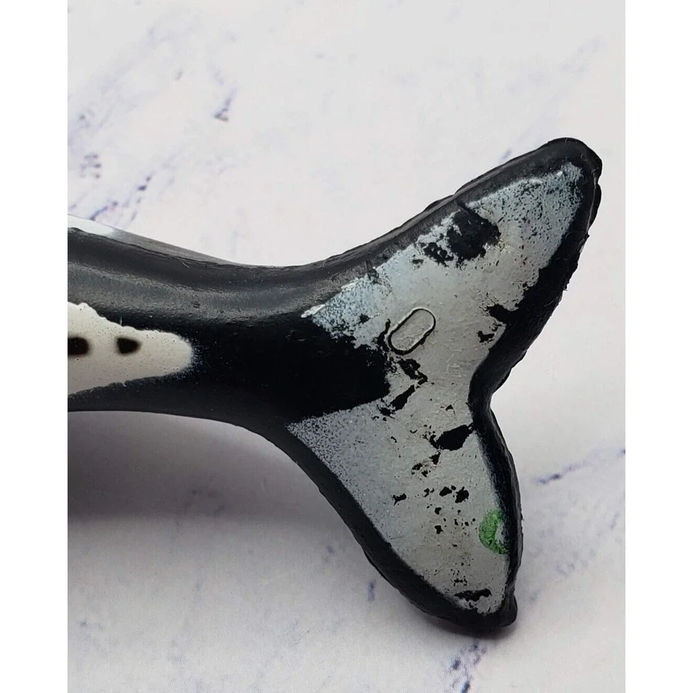 Small Rubber Orca Killer Whale Ocean Sea Life Science Toy